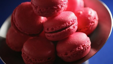 Macarons à la framboise "tea-time"