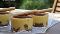 Tiramisu glacé en verrines