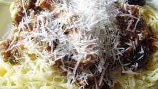 Linguine sauce à la gibelotte de lapin