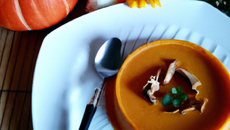 Flan de potiron giraumon