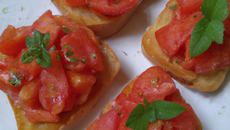 Mes tartines de tomates