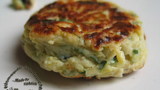 Galettes à la courgette, ricotta et aux 3 herbes