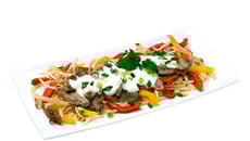 Wok de porc à la citronnelle