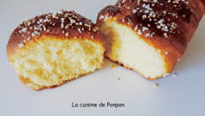 Brioche au lait concentré sucré