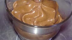 Mousse au chocolat sans œufs