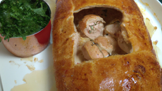 Volaille du Gâtinais en croûte de sel maison