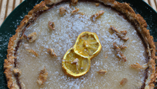 Tarte à la noix de coco et au citron de Sicile