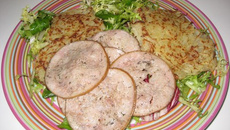 Paillassons à l'andouille de vire