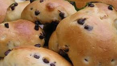 Pains au lait et pépites de chocolat