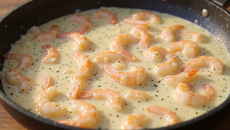 Crevettes à la crème classiques
