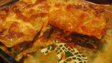 Mes lasagnes aux légumes