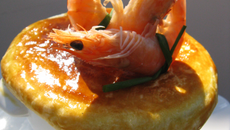 Lutté de la mer sauce homardine