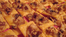 Feuilleté roquefort poire