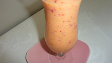 Smoothie fraîcheur nectarine abricot