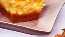 Cheesecake aux noisettes & Butternut curd