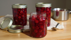 Cerises au sirop