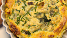 Clafoutis de Saint-Jacques végétarien