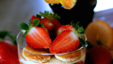 Tiramisu fraises à fleur d'oranger