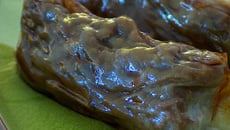 Nems aubergine et viande hachée