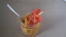 Verrine douceur épicée