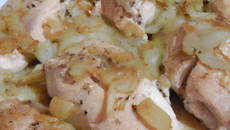 Poulet à l'oignon : une recette très rapide! 