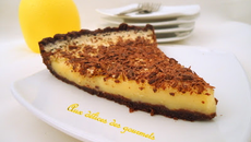 Tarte au chocolat et citron