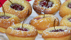 La cerise sur le financier amande / pistache