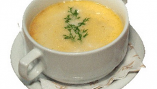 Potage de lentilles au curcuma