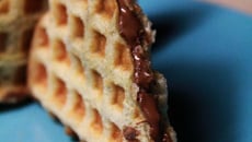 Gaufre briochée express au Nutella conours gouter gourmand