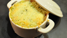 Hachis parmentier presque vert en cocottes individuelles