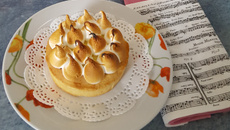 Tartelette au citron meringuée