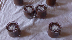 Verrine de chocolat