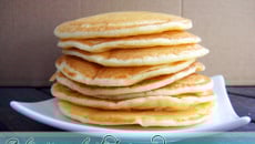 Blinis au lait d'amande