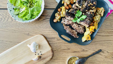 Rôti palette à la moutarde et à l'érable