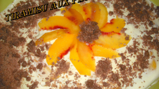 Ttiramisu aux pèches