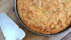Riz gratiné aux herbes