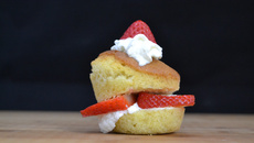 Muffins Shortcake aux fraises