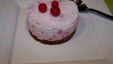 Entremet à la mousse de groseille