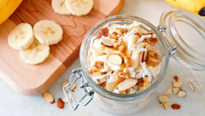 Porridge vanillé aux fruits secs