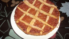 Tarte à la compotée de kaki vanillée