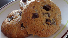 Cookies spéculoos, pépites chocolat