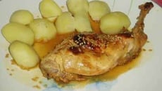 Cuisses de lapin marinées au citron et miel