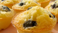 Mini moelleux aux mûres