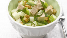 Tartare de pomme verte au Fleuron de Canard