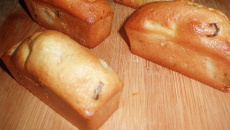 Mini-cake poires-chocolat