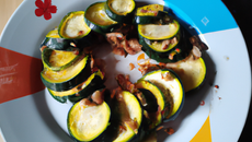 Courgettes au requin bleu
