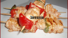 Tandoori : brochettes de poulet à l'indienne