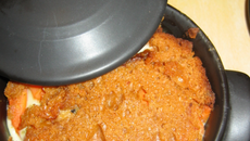 Cocotte de carottes gratinées aux pain d'épice