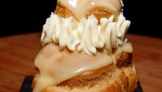 Religieuse rhum vanille