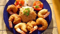 Gambas exotiques sans gluten